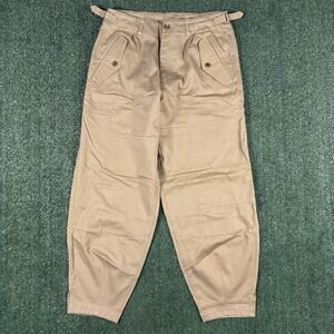 Comme Des Garcons Beige Cargo Pants Size Medium 30X28 Designer